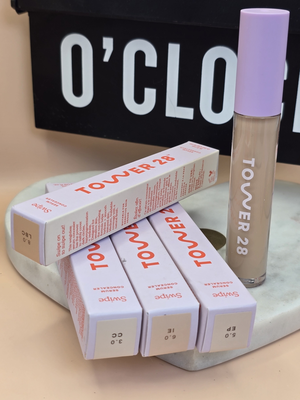 Tower 28 Neutral Beige Concealer with Lilac Cap